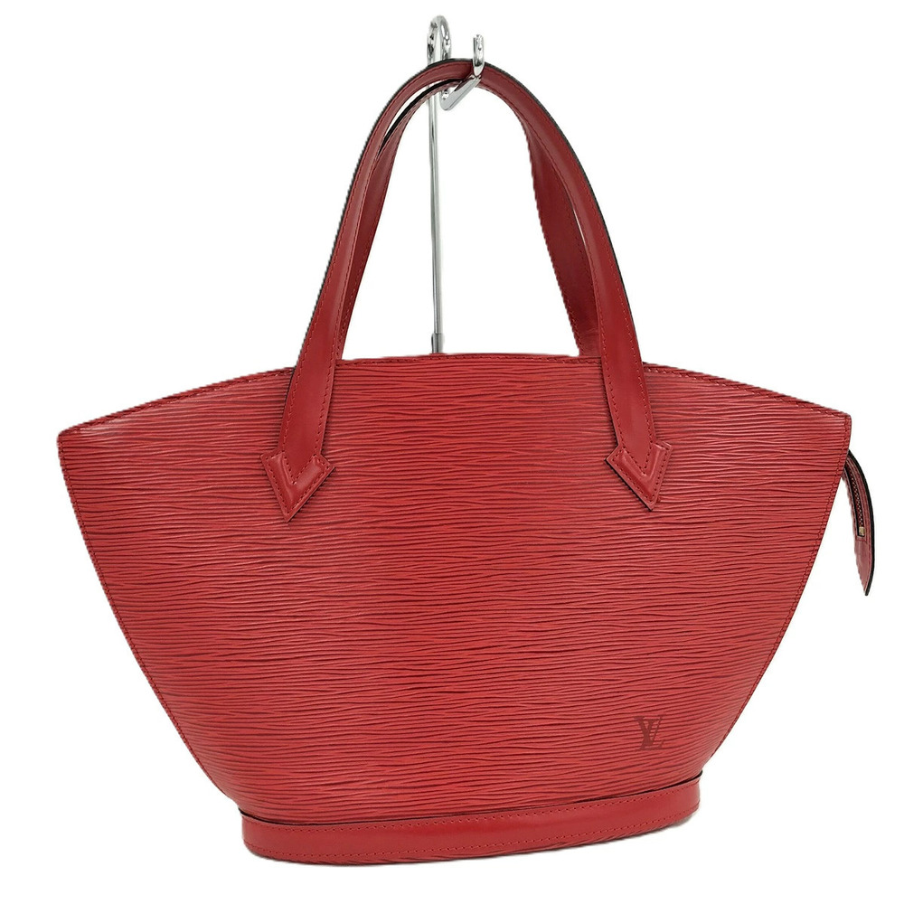 Louis Vuitton Saint Jacques Handbag Epi Leather Castilian Red